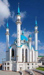 Fototapeta na wymiar Qolsharif Mosque in Kazan Kremlin, Russia