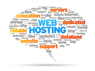 Fototapeta premium Web Hosting
