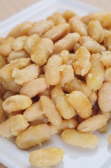 spanish fried white beans