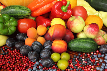 Fruits and vegetables