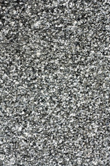 Black-and-white granite wall