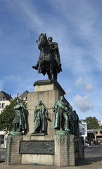 Obraz premium Reiterdenkmal am Heumarkt