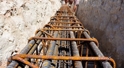 Barre di acciaio per strutture in cemento armato
