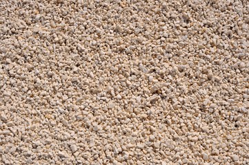 Background di pietrisco calcareo frantumato