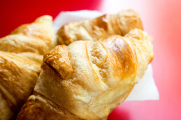 fresh croissant