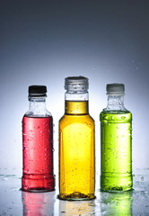 Water splash out of glass