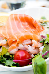 Fresh seafood salad
