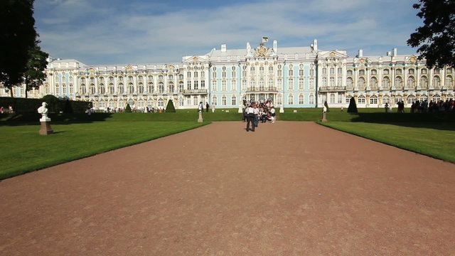 Panoramic of The Imperial Palace, Tsarskoe selo