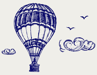 Obraz premium Balloon sketch