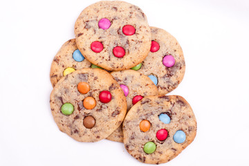 cookies with chocolate