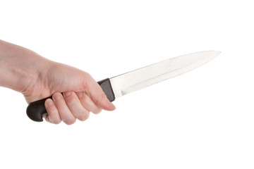 Knife in hand