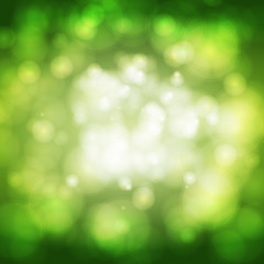 green light effect background