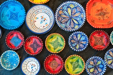 Outdoor-Kissen Tunesische Keramik © fotografci