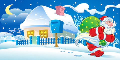 Santa Claus New Year's Eve