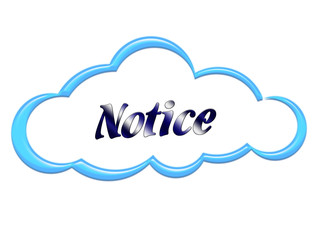 Notice cloud