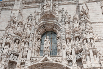 Cathedral facade in Lisbon