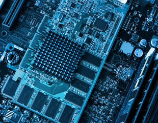 Computer circuit board and processors