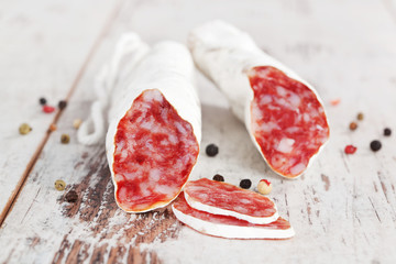 Luxurious fuet background.