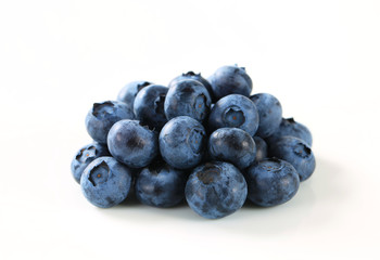 Fresh blueberries