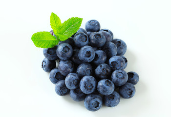 Fresh blueberries