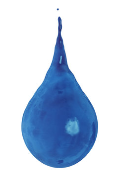 dark blue drop