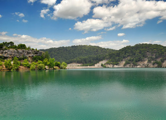 Fototapeta na wymiar Lake in Turkey