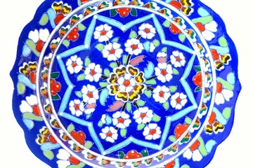 Old Tiled Plate