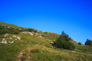 Fototapeta na wymiar Nanos mountain, Slovenia