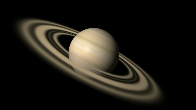 Saturn planet.