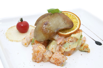 салат из морепродуктов