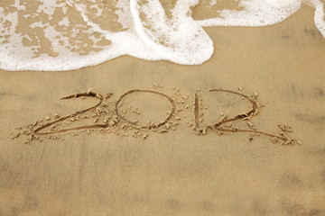 2012 year on the beach