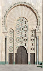 Tor der Moschee Hassan II Casablanca Marokko © kicimici