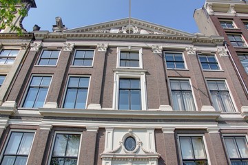 Obraz premium maison d'amsterdam