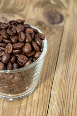 Coffe Beans in a glass