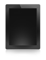 design tablet PC, background black
