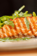 grilled salmon