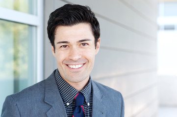 portrait of a young businessman