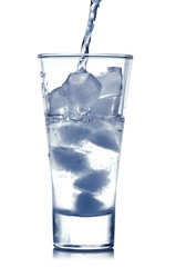 Cold Water Pouring