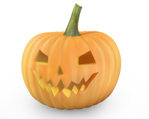Holiday pumpkin jack lantern