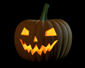 Holiday pupmkin jack lantern