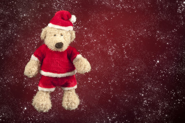 Christmas teddy bear