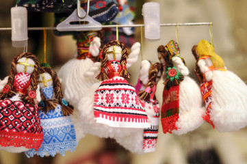 Ukrainian traditional handmade dolls