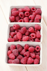 lots of raspberries