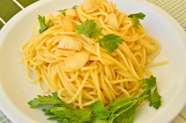 spaghetti aglio e olio