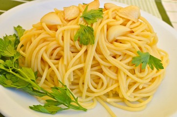spaghetti aglio e olio