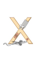 Alphabet Set Boo Boo X