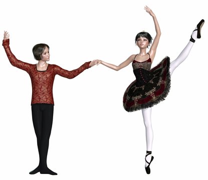 Spanish Ballet Pas de Deux