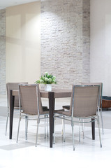 Modern lobby for condo