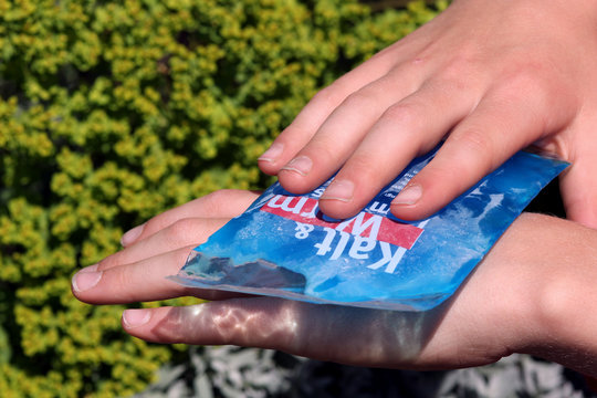 Icepack, K&uuml;hlakku, Kaltkompresse