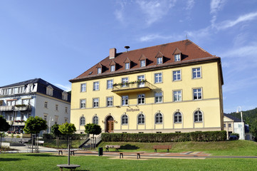 Fototapeta na wymiar Rathaus Bad Schandau